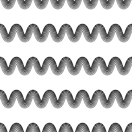 Ethnic boho ornament. Seamless pattern. Tribal motif. Vector illustration for web design or print.のイラスト素材