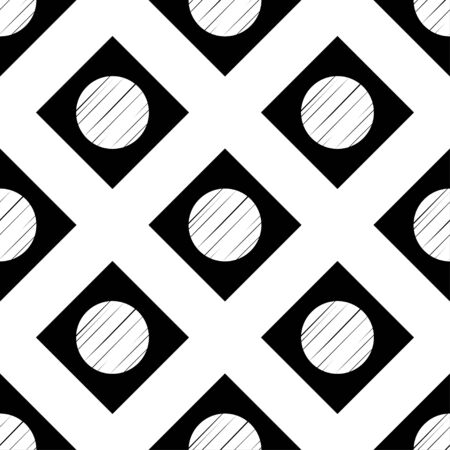 Ethnic boho ornament. Seamless pattern. Tribal motif. Vector illustration for web design or print.のイラスト素材