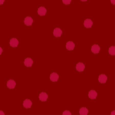 Polka dots ornament. Seamless pattern. Vector illustration for web design or print.のイラスト素材