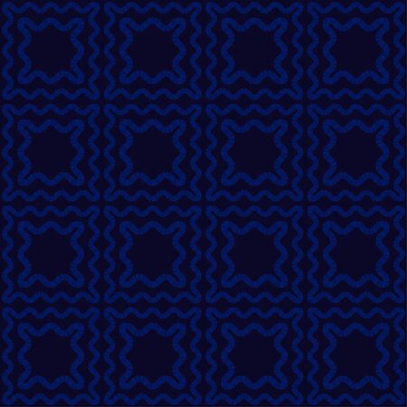 Geometry. Design with manual hatching. Ethnic boho ornament. Seamless background. Tribal motif. Vector illustration for web design or print.のイラスト素材