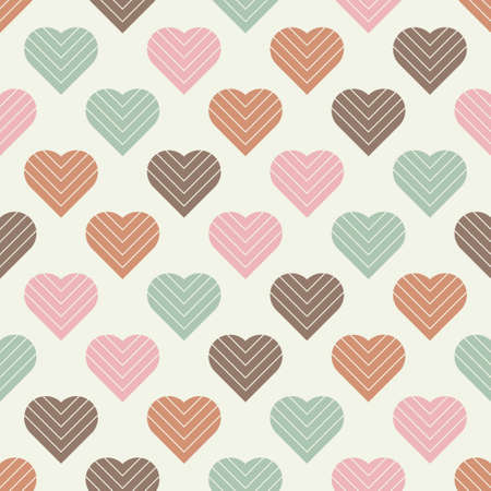 Mosaic with geometric shapes. Seamless pattern. Design with manual hatching. Textile. Ethnic boho...