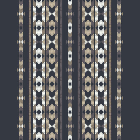 Navajo mosaic rug with traditional folk geometric pattern. Stripes. Native American Indian blanket....