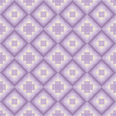 Seamless pattern with tile. Geometric design of triangles. Tiles for kitchens, baths and other rooms. Vector illustration for web design or print.のイラスト素材