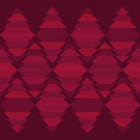 Aztec ornament. Seamless background. Design with manual hatching. Textile. Ethnic boho pattern. Vector illustration for web design or print.のイラスト素材
