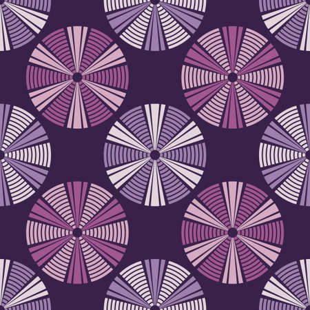 Mosaic with geometric shapes. Seamless pattern. Design with manual hatching. Textile. Ethnic boho ornament. Vector illustration for web design or print.のイラスト素材