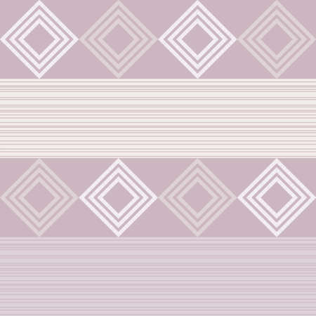 Mosaic with geometric shapes. Seamless pattern. Design with manual hatching. Textile. Ethnic boho ornament. Vector illustration for web design or print.のイラスト素材