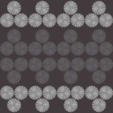 Embroidery. Polka dots seamless pattern. Mosaic of ethnic figures. Patterned texture. Geometric...