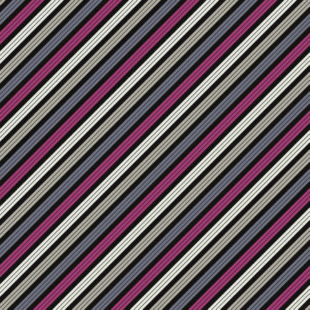Geometric shapes made of stripes. Simple design in geometric composition. Seamless pattern. Vector illustration for web design or print.のイラスト素材
