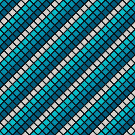 Geometric shapes made of stripes. Simple design in geometric composition. Seamless pattern. Vector...
