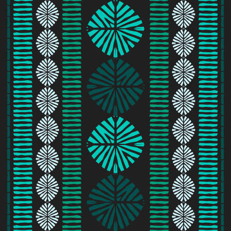 Mexican plaid. Navajo. Seamless pattern. Design with manual hatching. Textile. Ethnic boho ornament. Vector illustration for web design or print.のイラスト素材