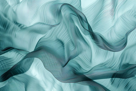 abstract modern background with graphic black linear pattern in delicate turquoise tones,the concept of creative and trendy design,interior design,packagingの素材