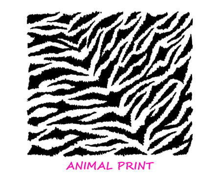 Tigers print design. Seamless tiger fur patternのイラスト素材