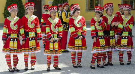 Performance of the Beijing HSY Chaoyang School on occasion of the 2014 Central European Music Art...