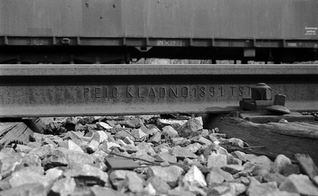 railway track of the Austrian Federal Railways from the year 1891, Vienna, Austriaのeditorial素材