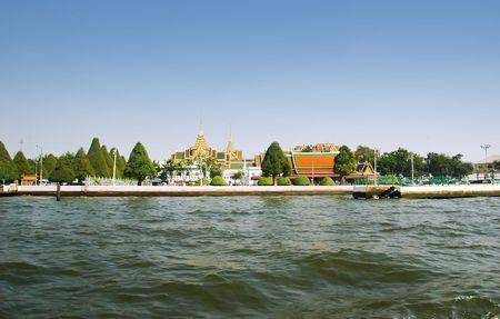 Grand Palace, Bangkok, Thailand, Asiaの写真素材