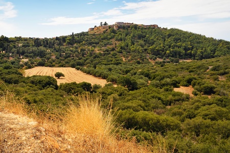 Fortress of Agios Georgios - Kefalonia, Greeceの写真素材