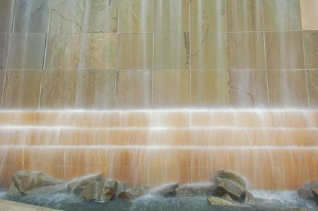 Water feature in a Toronto parkの写真素材
