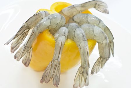 product photograph of seafoodの写真素材