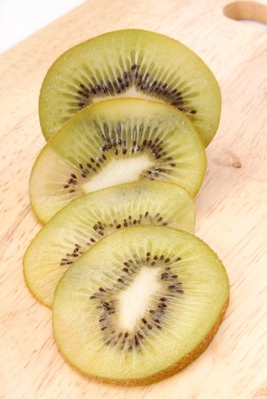Close up of kiwi fruitの写真素材