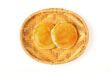 Taiwan s  traditional cake - Minced pork   haricot beans cakeの写真素材