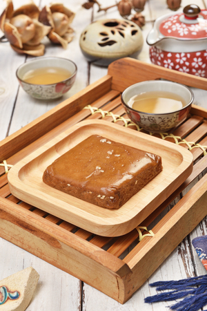 Taiwan's hakka traditional cuisine - Brown sugar cake
