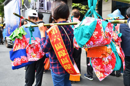 October 24, 2020: 2020 Taipei Hakka Yimin Festiva in Taipei, Taiwanのeditorial素材