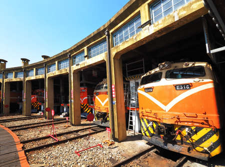 Changhua, Taiwan-March 16, 2021: Landscape View Of The Historic Monument Changhua Roundhouseのeditorial素材