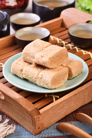 Gong tang(Peanut candy) is a famous dessert in Kinmen, Taiwan