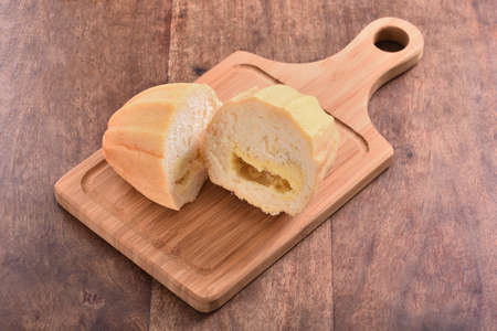 The bomb bread has a bomb-shaped appearance that is its biggest feature