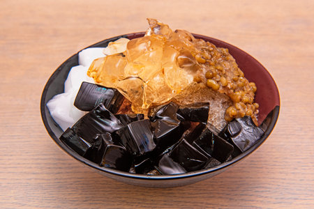 Taiwan type of epidemic shaved iceの写真素材