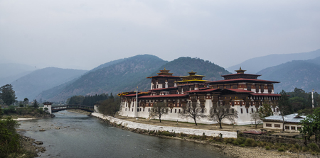 Punakha Dzong, Bhutanのeditorial素材