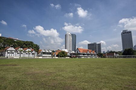 Merdeka Square. Kuala Lumpur, Malaysia. Merdeka Square is a popular tourist attraction in front of the Sultan Abdul Samad Building.のeditorial素材