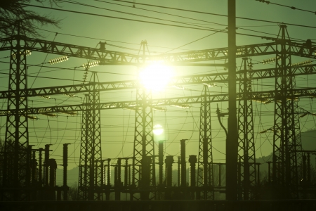 Electric powerの写真素材
