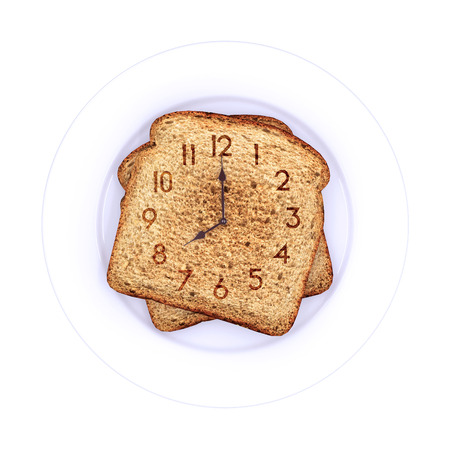 toast clock