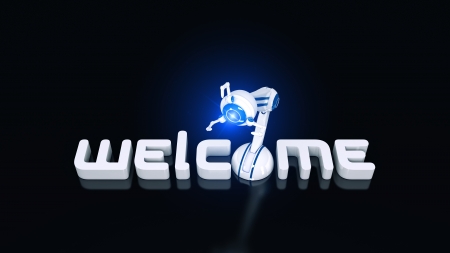 welcome roboticの写真素材