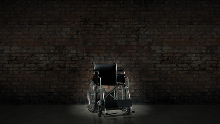 Vehicle for handicapped , wheelchairの写真素材