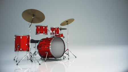 Drum kit isolated