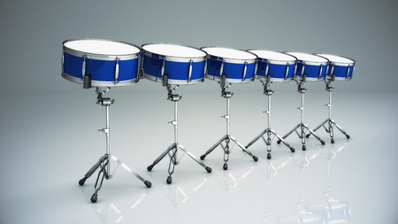 Bass drum isolatedの写真素材