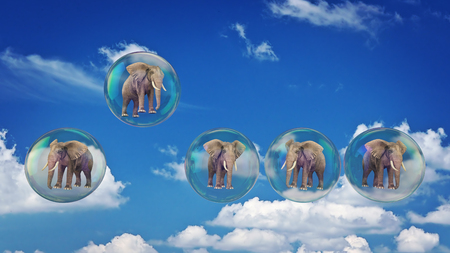 Power Of Possibilities. 3d renderingの写真素材