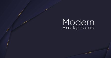 modern luxury abstract background in dark navyのイラスト素材