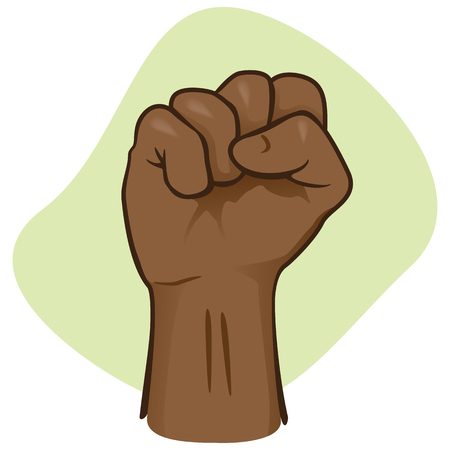 Depicting the hand of a closed person vector illustrationのイラスト素材