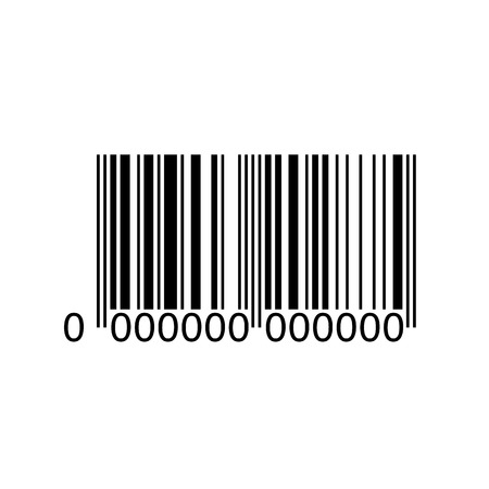 Barcode icon illustration. Ideal for promotional and marketing materialsのイラスト素材