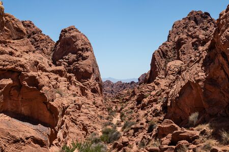 Canyon of the valley of fire
