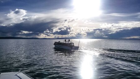 Boat on the sea | Boat in the seaの写真素材