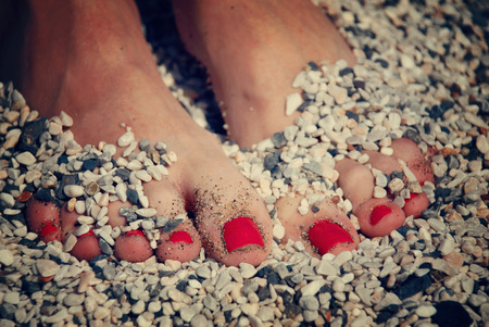 bright colors of stonesの写真素材