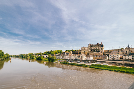 Amboise Chateau in The Loire Valley, Franceのeditorial素材
