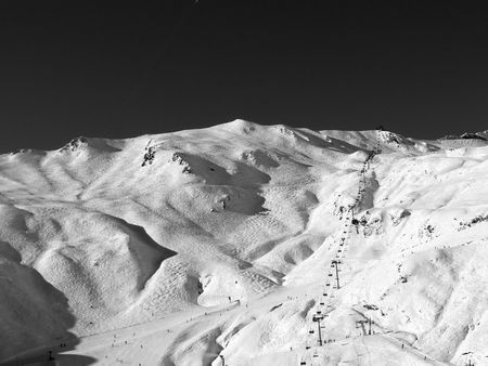 Ski resort in southern France