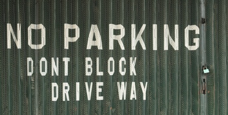 No parkingの写真素材