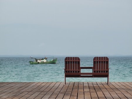 Beach resortの写真素材