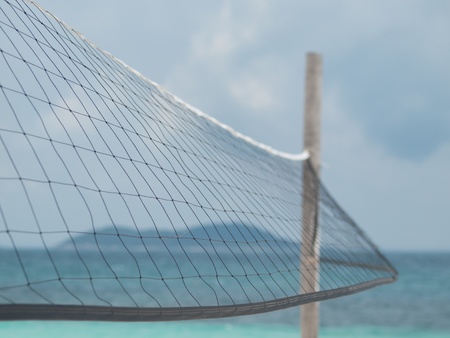 Beach volleyの写真素材